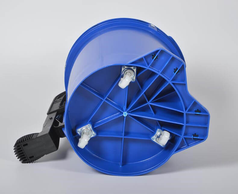 16L mop wringer bucket with castors