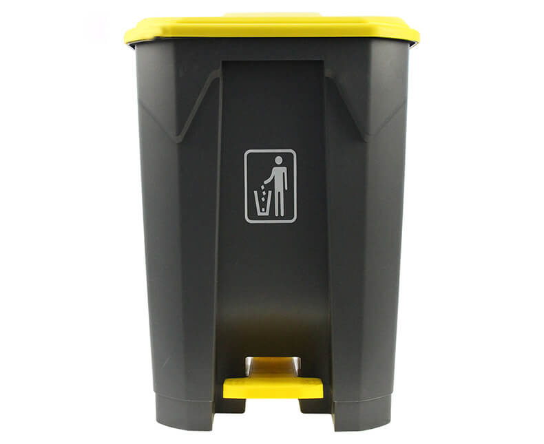 68 litre pedal trash bin