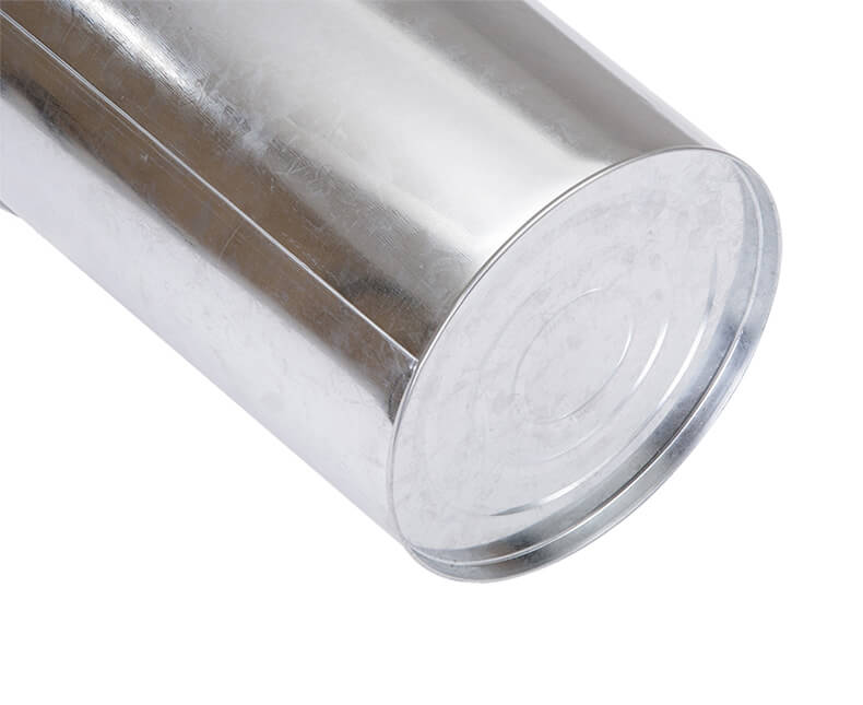 Plastic ashtray trash can