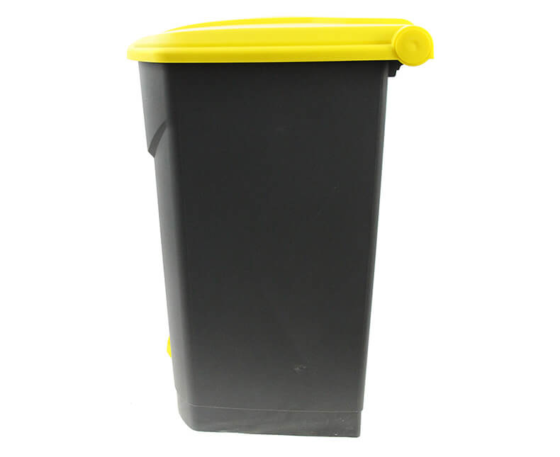 Waste storage box with lid