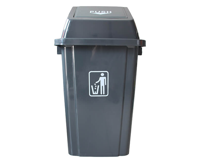100L Plastic Shaker Trash Bin