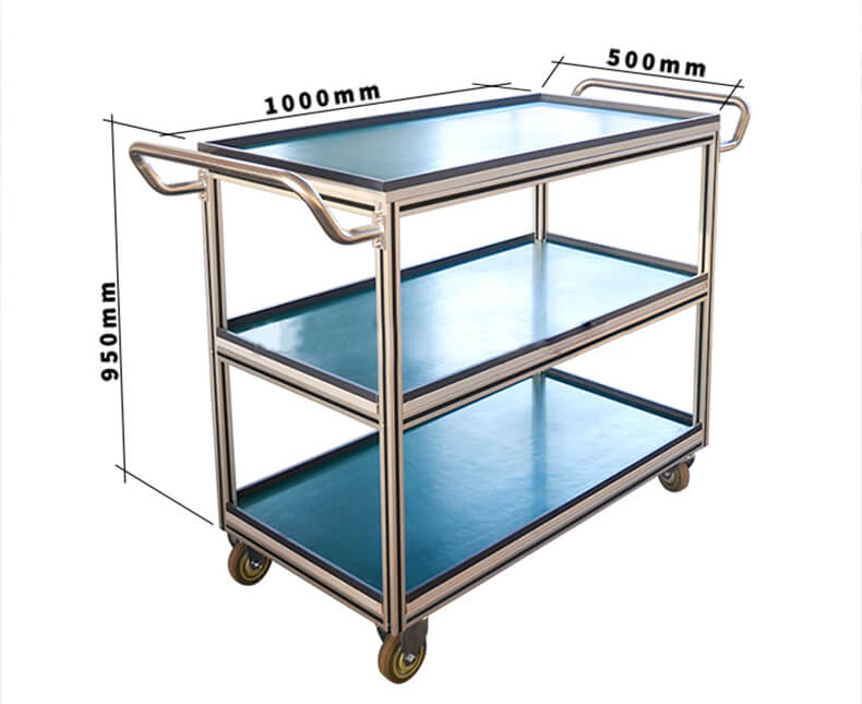 Assembly Aluminium Profile trolley