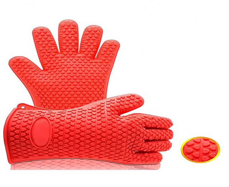 Double Thickening Silicone Wavy Gloves