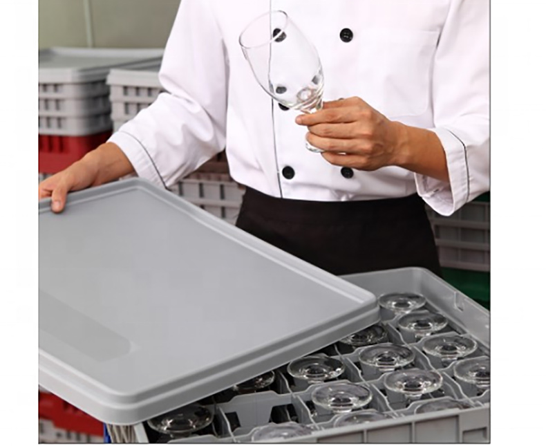 Moveable Plastic Glass Rack