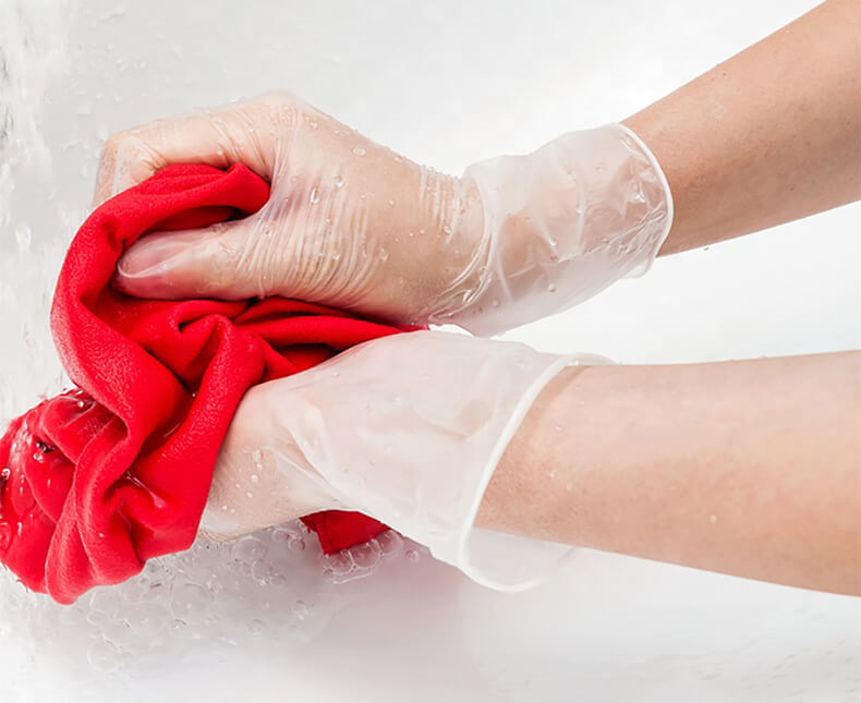 Pvc Dishwashing Cleaning Gloves