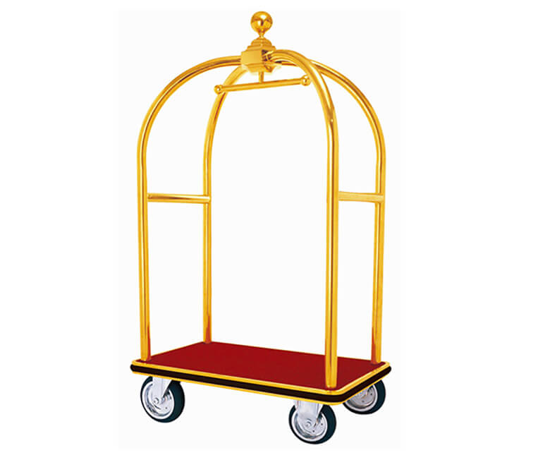 Luggage Cart Bellboy Birdcage Trolley