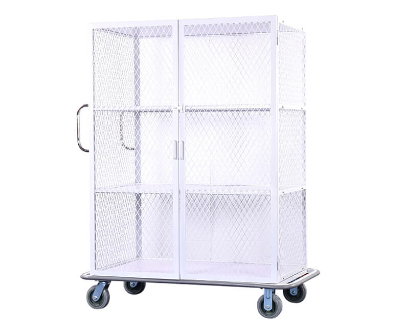 Lobby luggage trolley