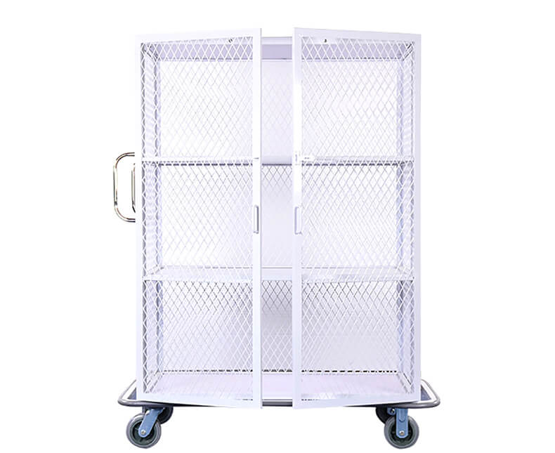 Lobby luggage trolley