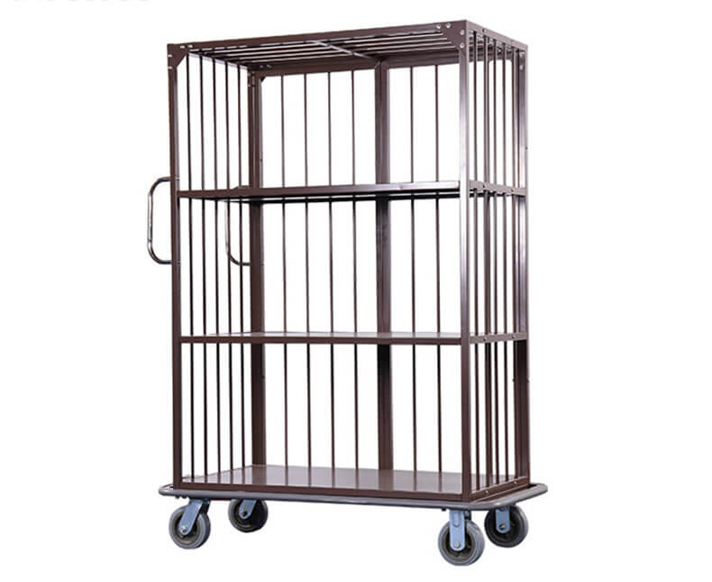 Lobby luggage trolley