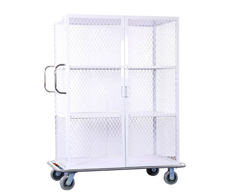 Lobby luggage trolley