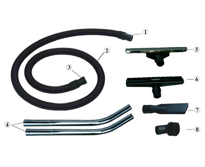 90L 2-motor wet dry vacuum cleaner