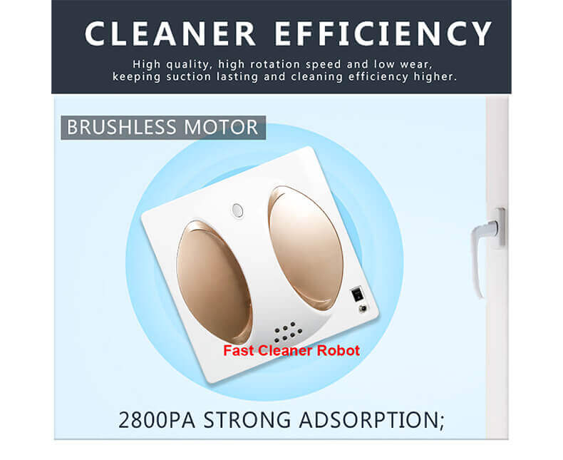 Remote control indoor outdoor window cleaner robot