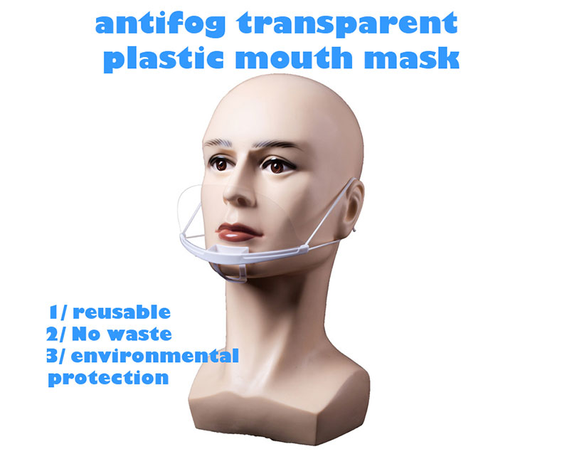 Anti-fog Spittle Mouth Shield