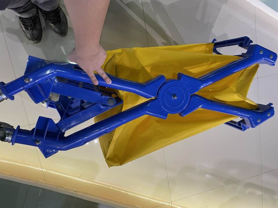 SWC-HC09 Foldable Design Soiled Hotel Linen Trolley