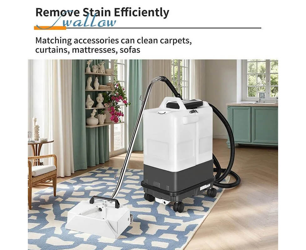 Warm Water 24 Liter Large Capacity Carpet Water Tank Head Cleaning