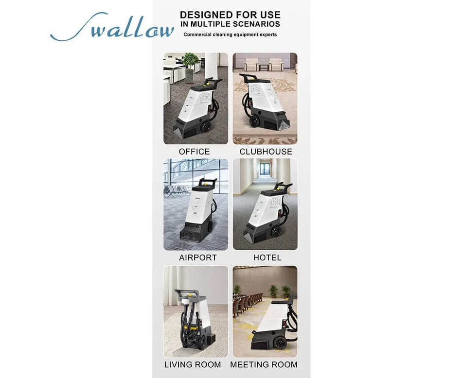 Ez-15 Standard Version Carpet Extractor Self-Contained Carpet Cleaning Machine